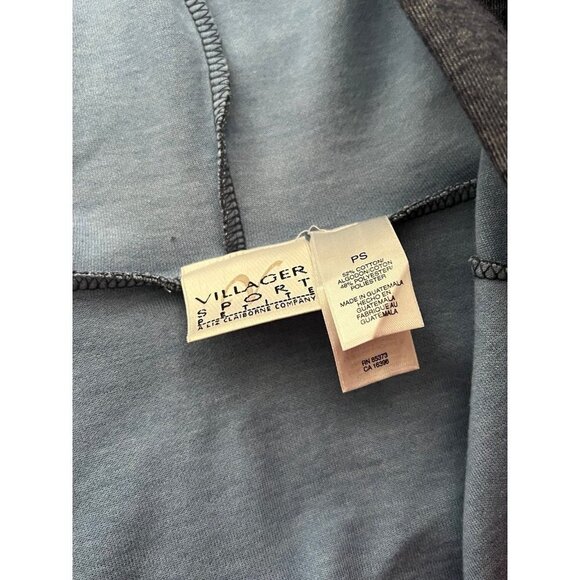 Villager Sport Liz Claiborne - Women’s Zip Up Hoodie Sz. PSm - Picture 6 of 6